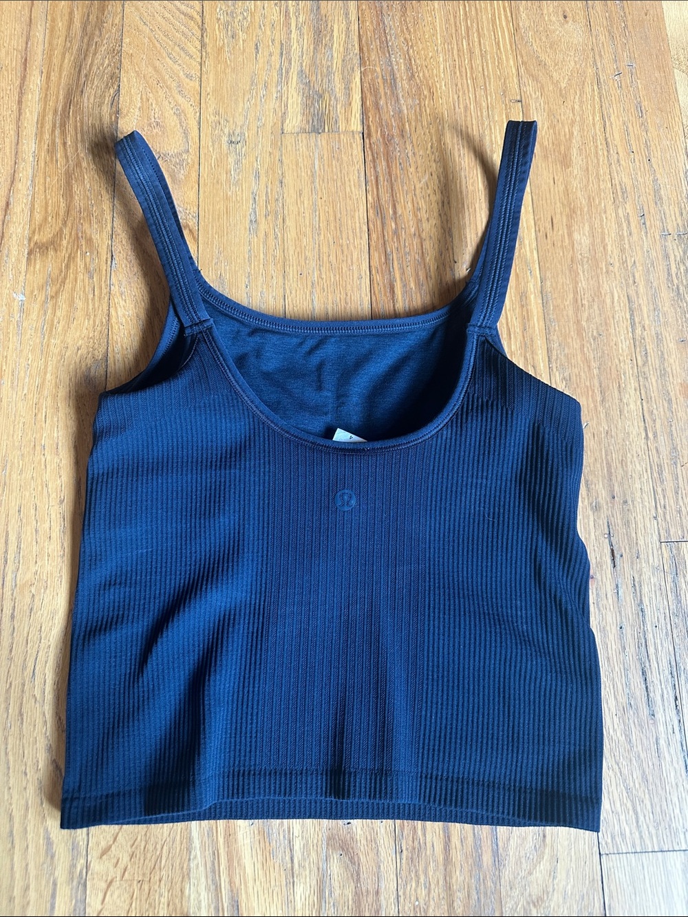 lululemon athletica Black Ribbed Tank Top - Women's - Picture 3 of 3